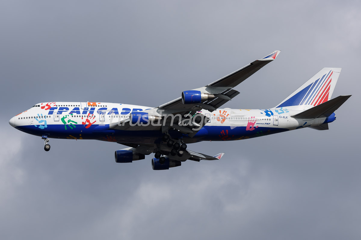 Boeing 747-412 EI-XLK (cn 29950/1241)  "Flight of Hope"